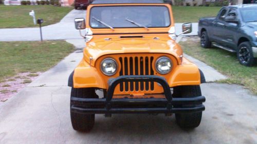 1982 jeep cj7 base sport utility 2-door 5.0l