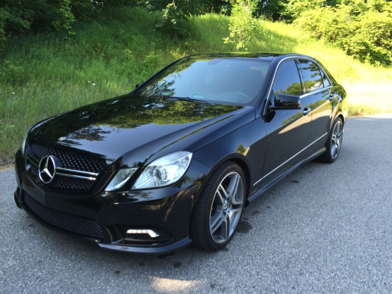 2011 mercedes-benz e-class e350 4-matic amg sport package