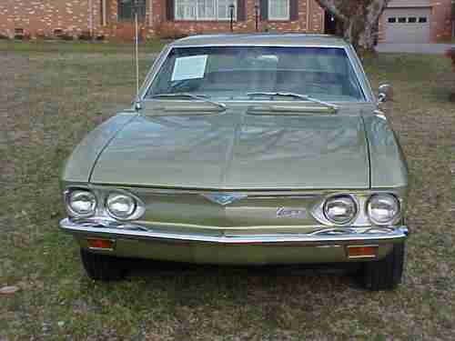 1968 Corvair Monza Rare Ash Gold Outside/Ivory Gold Interior Runs & Drives Great, US $6,750.00, image 3