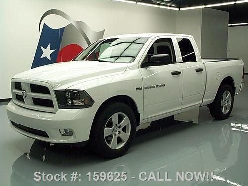 2012 dodge ram express quad hemi 6-pass 20's only 24k! texas direct auto