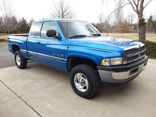 1999 dodge ram 1500 laramie extended cab pickup 4-door 5.9l magnum