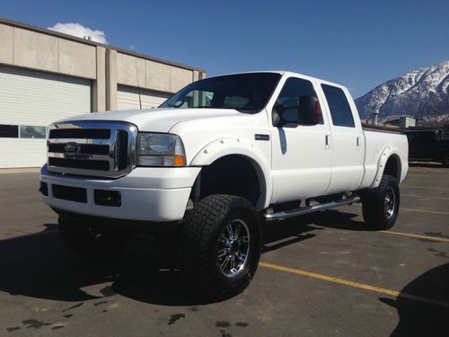 2003 f350 4x4 6.0 powerstroke diesel lifted lariat fx4 2005 2006 2007 custom