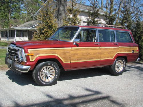 1986 jeep grand wagoneer classic 1 owner only 82k miles! rust free!