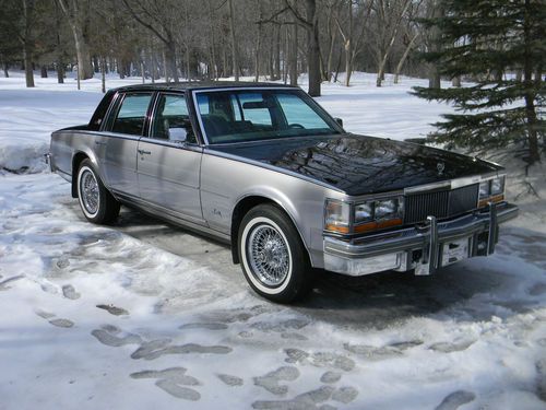 One owner 1979 cadillac seville elagante-black beauty-low miles-rare diesel