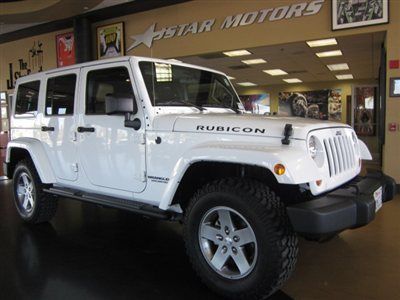 2012 jeep wrangler unlimited rubicon automatic 4x4 color matched top immaculate