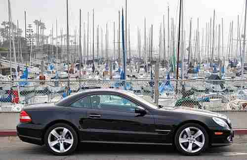 2009 Mercedes SL550 roadster only 31k miles black/black excellent CA car, US $55,900.00, image 9