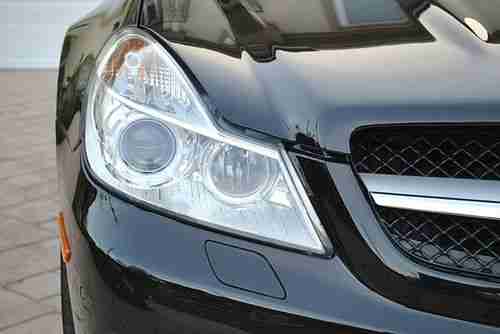 2009 Mercedes SL550 roadster only 31k miles black/black excellent CA car, US $55,900.00, image 11