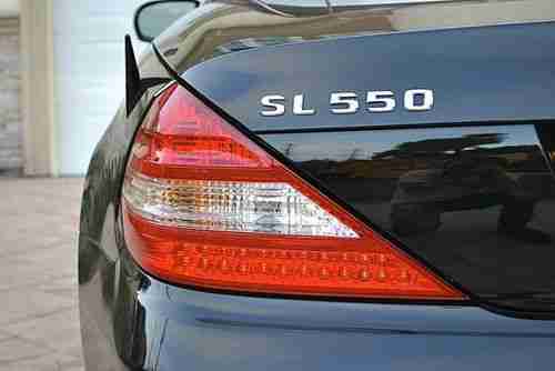 2009 Mercedes SL550 roadster only 31k miles black/black excellent CA car, US $55,900.00, image 15