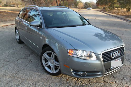 2006 audi a4 avant awd, silver, black leather, 98k