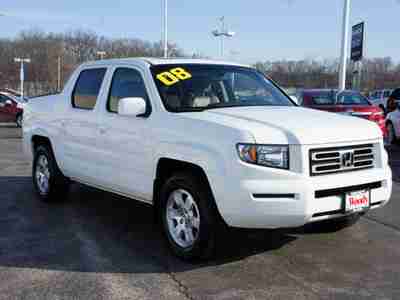 RTL 3.5L 4x4 Crew Cab Leather Heated Seats Sunroof Trailer Package One Owner, image 3