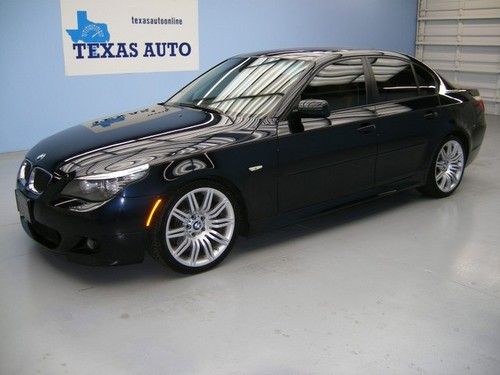 We finance!!!  2008 bmw 550i sport auto roof nav 19 rims xenon logic 7 aero pdc