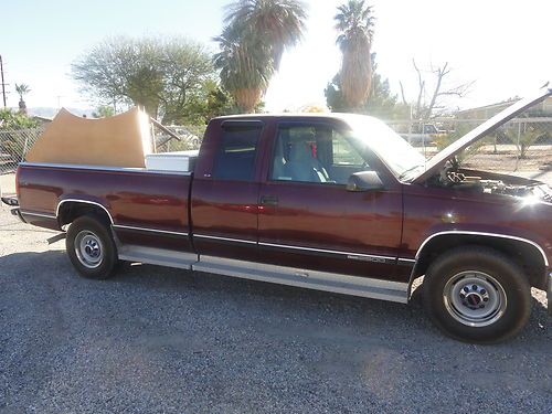 1997gmc2500   with alot of extras ori ginal miles 58,000  and owner