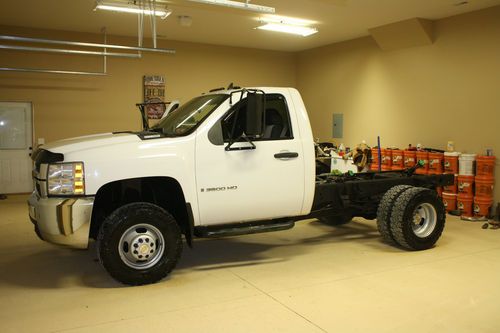 2007 chevy duramax silverado 3500 hd lt diesel 4x4 *no reserve* super clean