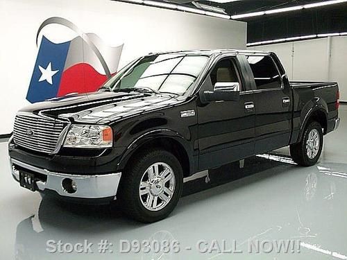 2008 ford f-150 lariat crew sunroof nav rear cam 70k mi texas direct auto