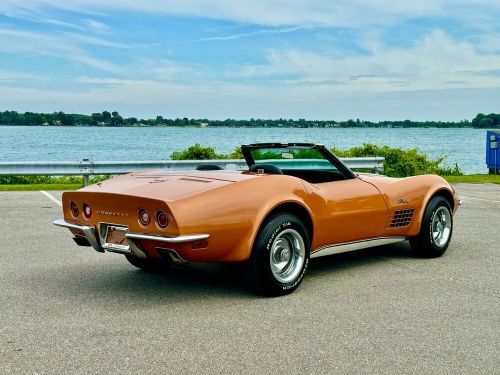 1971 chevrolet corvette convertible 4-speed restored - no reserve!!