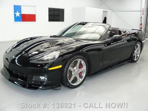 2005 chevy corvette custom convertible 6-speed hud 19k texas direct auto