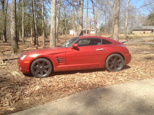 Chrysler crossfire limited coupe slk mercedes 3.2l v6 great mpg