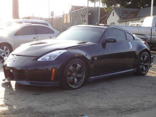 2007 nissan 350z nismo edition damaged salvage only 44k miles runs! wont last!!
