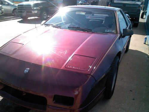 1986 pontiac fiero v-6