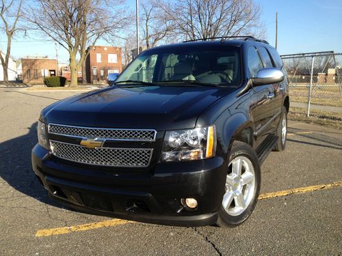 Sharp 2010 chevy tahoe ltz sport- 4-door 5.3l-v8-lthr-nav-flex fuel-bose sys