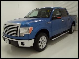 11 f150 xlt supercrew 5.0 v8 leather chrome pack step bars bedrug bluetooth sync