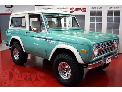 1977 ford bronco sport 4x4 green