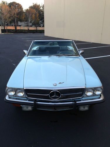 1972 mercedes benz 350sl w107