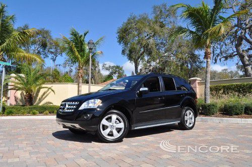 2009 mercedes benz ml 350 rwd**prem pack**navi**satellite**camera**sunroof**