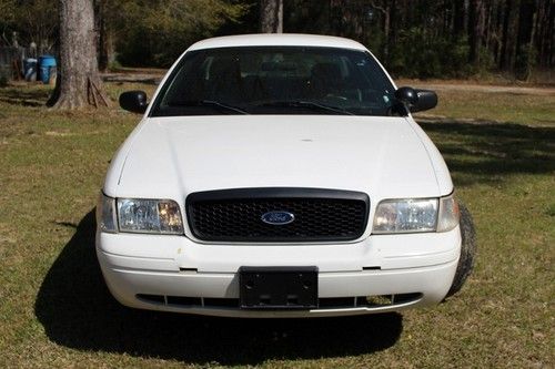 2008 ford crown victoria police interceptor sedan 4-door 4.6l no reserve!!!!!!!!