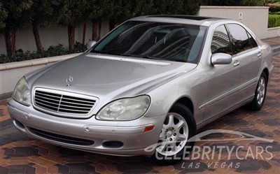 2001 mercedes benz s430 highly optioned well maintained las vegas
