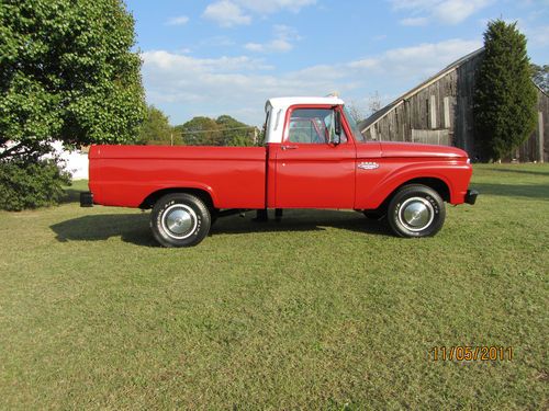 1966 ford f-100 short bed pickup