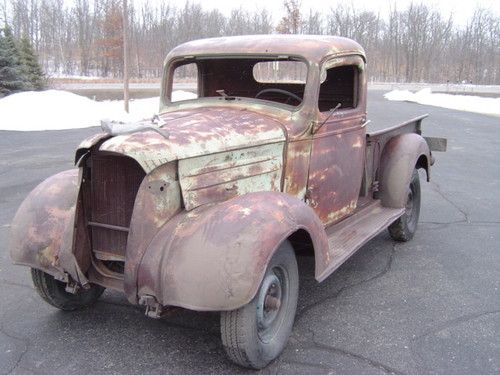 1937  chevrolet halfton pickup !