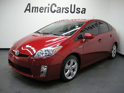 2010 prius hybrid navi leather carfax certified low miles excellent condition