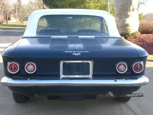 1963 chevrolet corvair convertible no reserve barn find