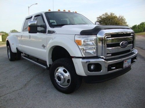 2011 ford super duty f-450 drw 4wd crew cab lariat navi