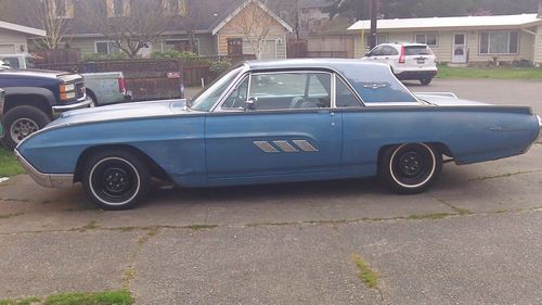 Vintage,classic,hot rod,rat rod,thunderbird true barn find