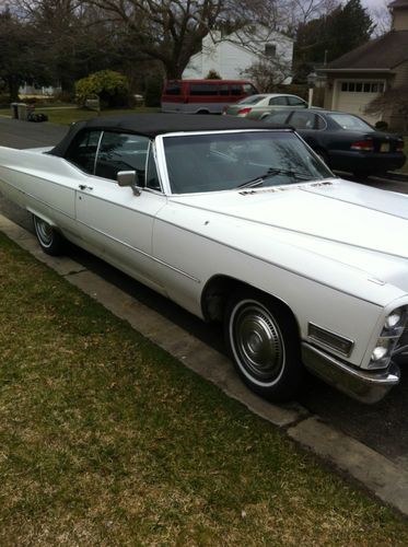 1968 cadillac deville base convertible 2-door 7.7l