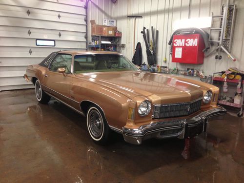 1975 chevrolet monte carlo landau 49k miles