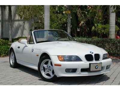 1997 bmw z3 roadster 1.9l great miles auto leather 16in alloys window sticker