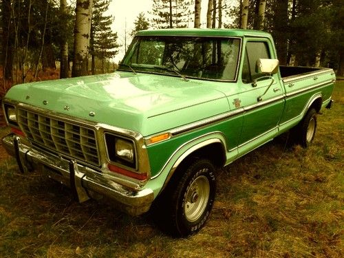 1978 ford f150 xlt ranger, mint color, excellent condition, 4x4, a/c, gun rack