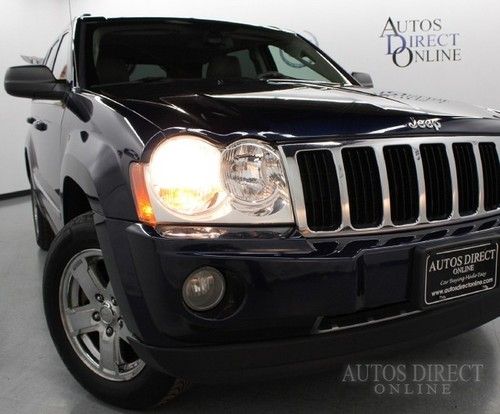 We finance 2005 jeep grand cherokee limited 4wd 5.7l clean carfax lthr mroof 6cd