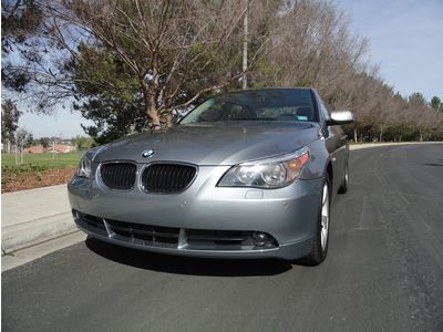 2006 bmw 525 i - no reserve - cold pckg - xenon lights - no reserve