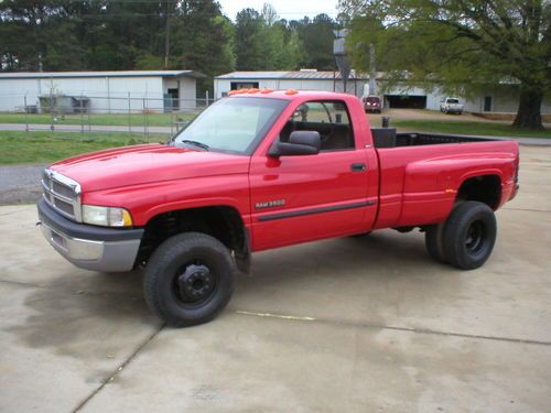 Dodge ram 3500 4x4 single cab