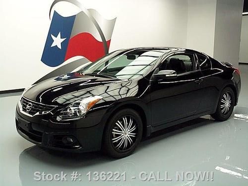 2012 nissan altima 3.5 sr coupe sunroof rear cam 29k mi texas direct auto