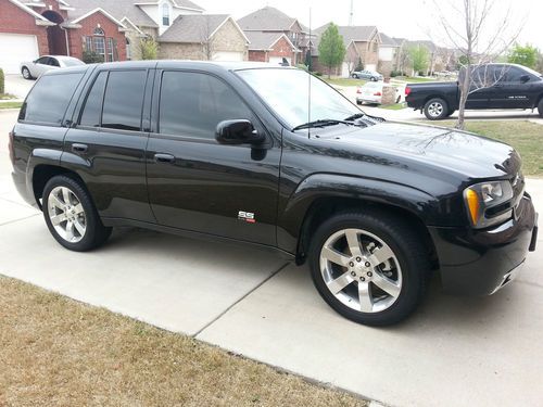 2008 chevrolet trailblazer ss sport utility 4-door 6.0l chevy suv black