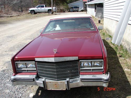 1984 cadillac eldorado biarritz convertible