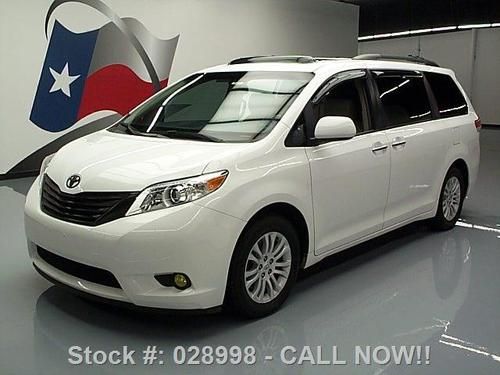 2011 toyota sienna xle sunroof nav rear cam dvd 31k mi texas direct auto