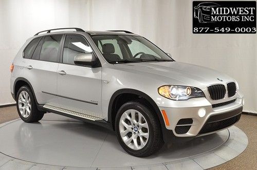 2011 11 bmw x5 3.5i silver awd premium navigation