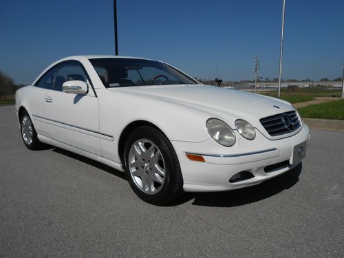 2002 mercedes-benz cl500 coupe 2-door heated cooled massging seats navigation!