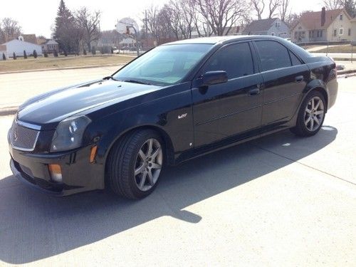 2007 cadillac cts v sedan 4-door 6.0l